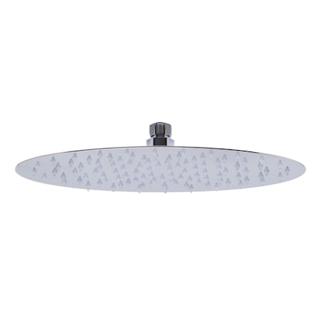 Alfi Brand 12" Oval Polished Solid SS Ultra Thin Rain Shower Head RAIN128-PSS